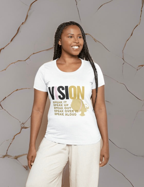 T-Shirt Vision Speak It Unisex Heavy Cotton Tee