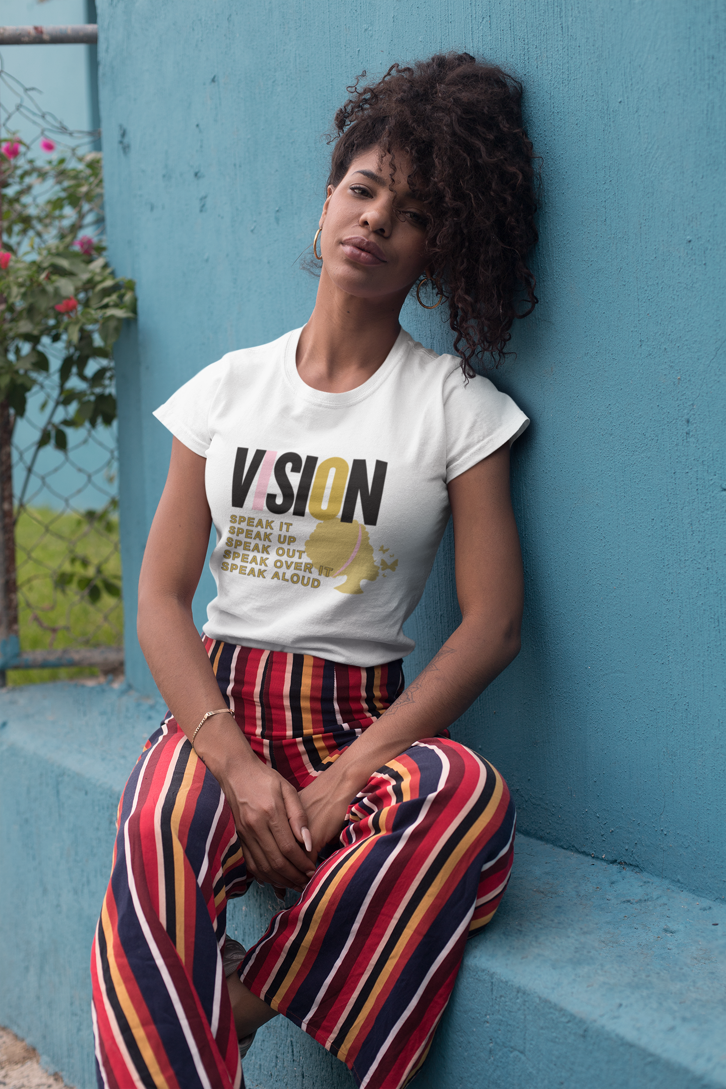 T-Shirt Vision Speak It Unisex Heavy Cotton Tee